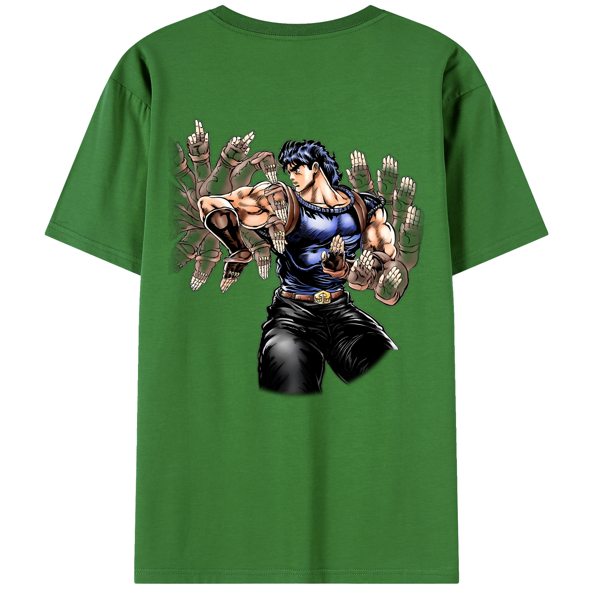 （画像用） ジョジョの奇妙な冒険 /ジョナサン?ジョースター JoJo's Bizarre Adventure Jonathan Joestar レディース半袖Tシャツ(バックプリント)